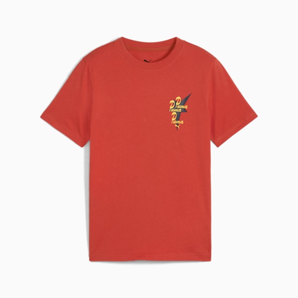Playera para niños grandes ROAD TO UNITY, Red Fire, extralarge