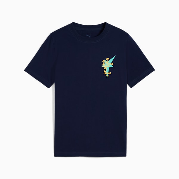 ROAD TO UNITY Big Kids' Tee, New Navy, extralarge