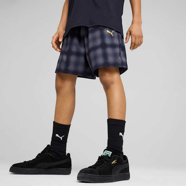 ROAD TO UNITY Big Kids' Relaxed Shorts, New Navy-AOP, extralarge