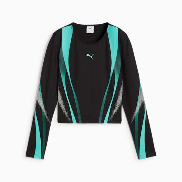 Playera estampada DARE TO para mujer, PUMA Black, extralarge