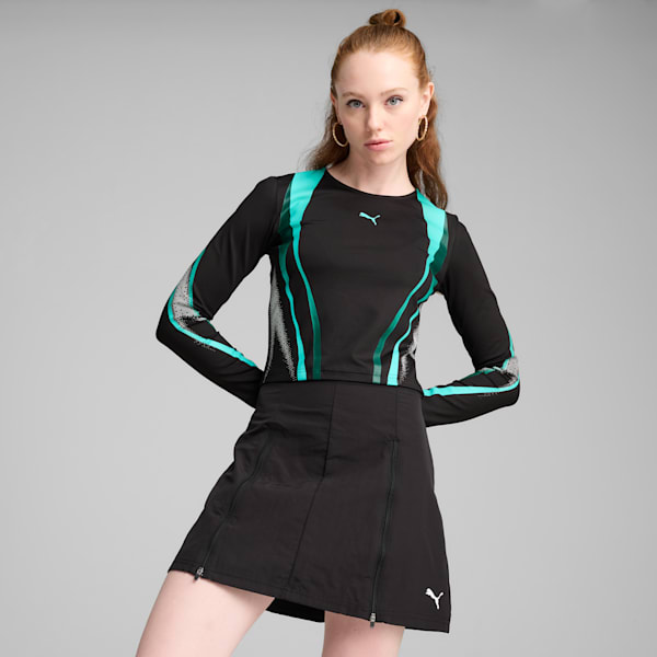 Playera estampada DARE TO para mujer, PUMA Black, extralarge