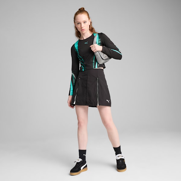 Playera estampada DARE TO para mujer, PUMA Black, extralarge