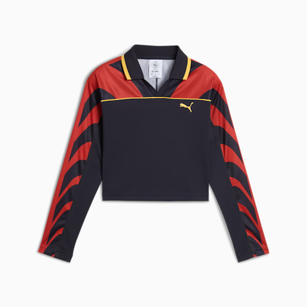 Playera de fútbol para niño grande ROAD TO UNITY, versión pequeño, New Navy, extralarge