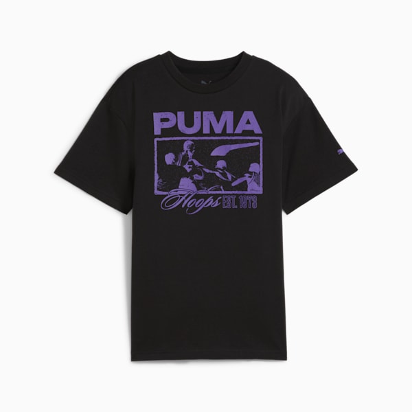 Rival Rage Big Kids' Tee I, PUMA Black, extralarge