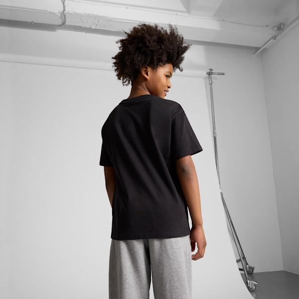 Camiseta para niños grandes Rival Rage I, PUMA Black, extralarge