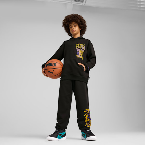 Pantalones para niños grandes Rival Rage, PUMA Black, extralarge