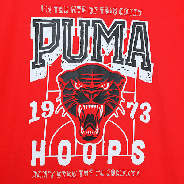 Rival Rage Youth Relaxed Fit Basketball Tee, For All Time Red, extralarge-IND
