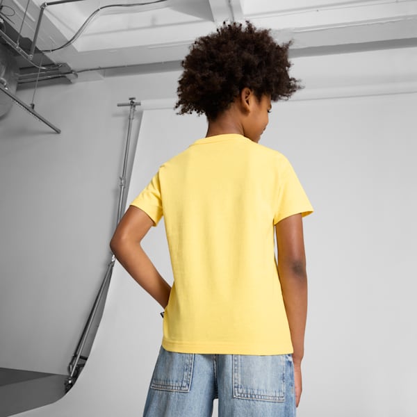 Posterize Basketball Big Kids' Tee I, Sunny Yellow, extralarge