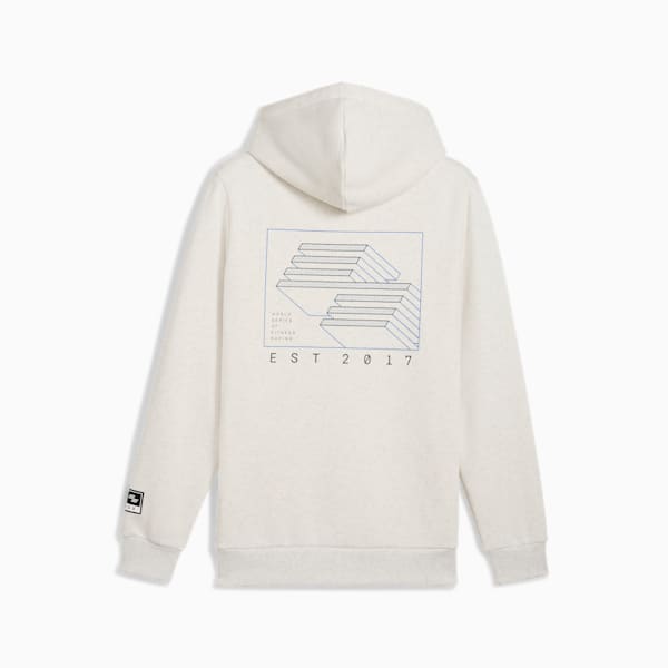 メンズ トレーニング PUMA x HYROX グラフィック フーディー, PUMA White Heather, extralarge-JPN