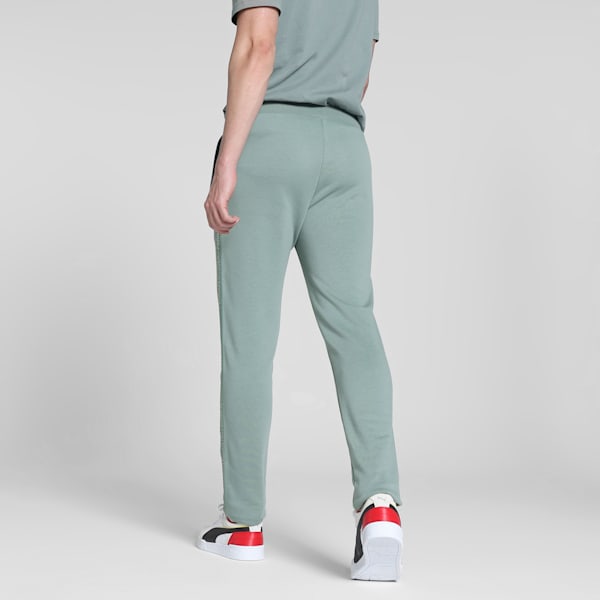 Scuderia Ferrari Race Men's Slim Fit Motorsport Pants, Green Moon, extralarge-IND
