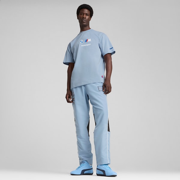 Camiseta con insignia de BMW M Motorsport para hombre, Blue Wash, extralarge