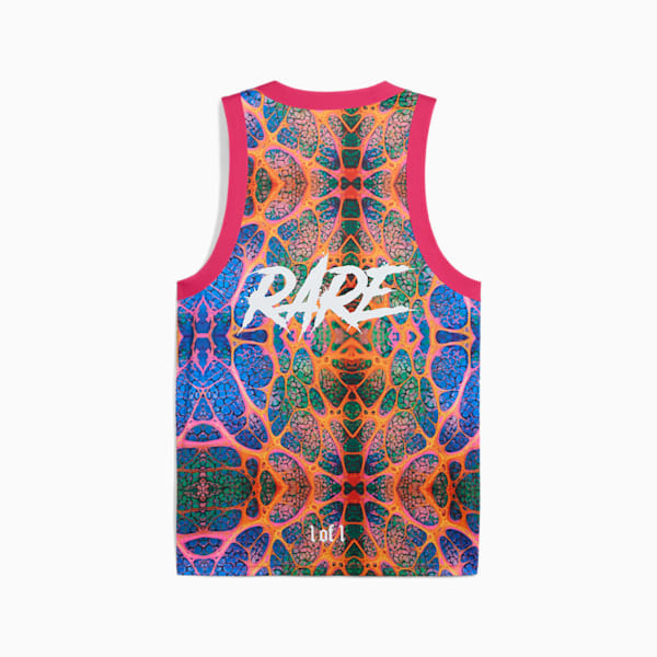 Team Melo Basketball Jersey Men, PUMA Pink, extralarge