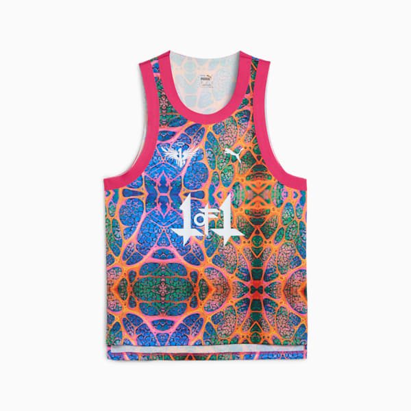Team Melo Basketball Jersey Men, PUMA Pink, extralarge