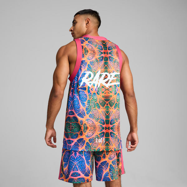 Team Melo Basketball Jersey Men, PUMA Pink, extralarge