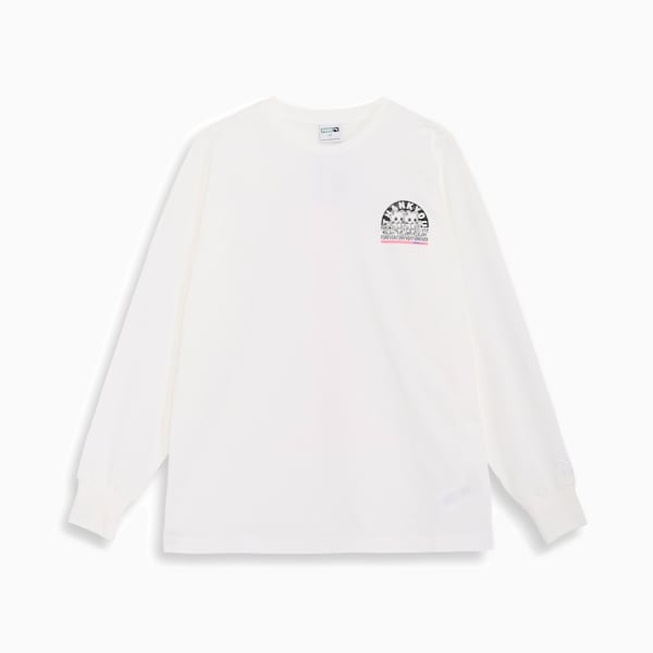 ユニセックス K7D1+ THANK YOU & FOREVER Tシャツ 長袖, PUMA White, extralarge-JPN