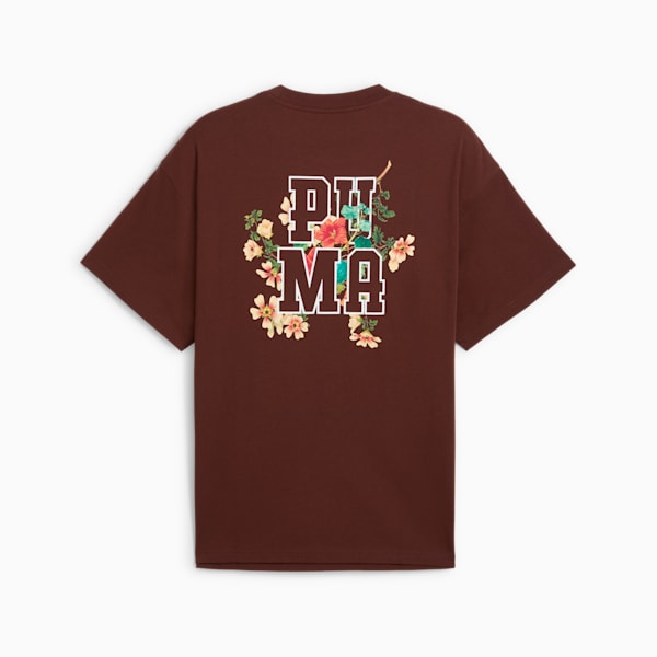 Dunked In Florals Men's Tee, Chocotart, extralarge