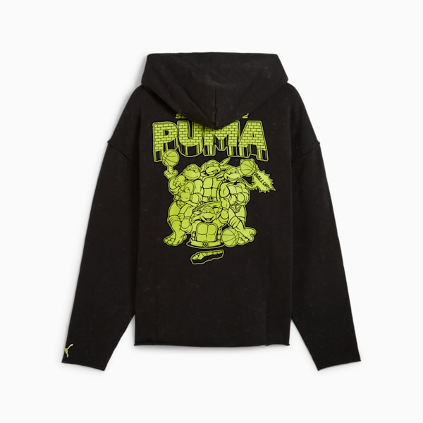 Sudadera hombre PUMA HOOPS x TMNT, PUMA Black, extralarge