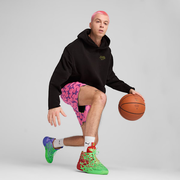 Sudadera hombre PUMA HOOPS x TMNT, PUMA Black, extralarge