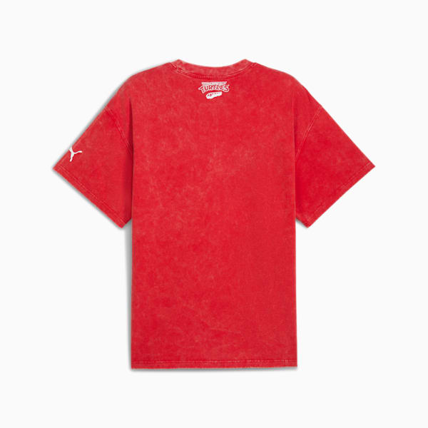 PUMA x TMNT Men's Basketball Tee, For All Time Red, extralarge