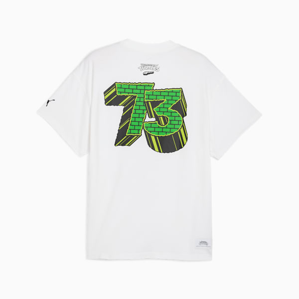 Playera PUMA HOOPS x TORTUGAS NINJA II para hombre, PUMA White, extralarge