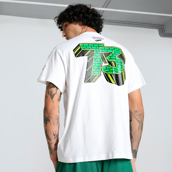PUMA HOOPS x TMNT Men's Basketball Tee&nbsp;, PUMA White, extralarge-IND