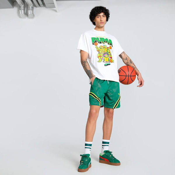 HOOPS x TMNT Men's Basketball Tee&nbsp;, PUMA White, extralarge-IND