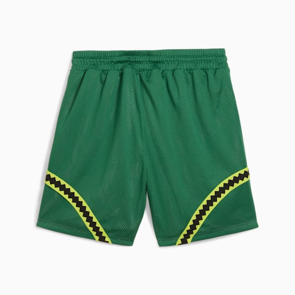 Shorts PUMA HOOPS x TORTUGAS NINJA para hombre, Vine-Ultra Violet-Fast Pink, extralarge