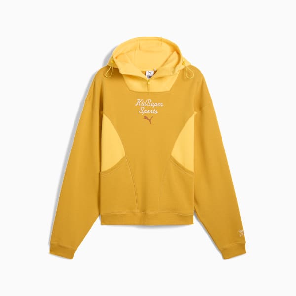 PUMA x KIDSUPER Progressive Hoodie Men, Archive Gold, extralarge