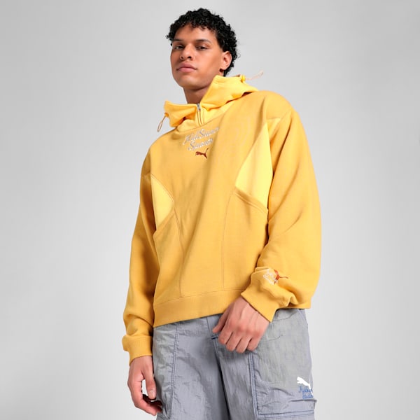PUMA x KIDSUPER Progressive Men's Oversized Hoodie, Archive Gold, extralarge-IND
