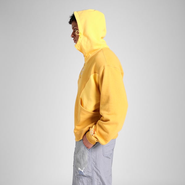 PUMA x KIDSUPER Men's Progressive Hoodie, Archive Gold, extralarge-IND