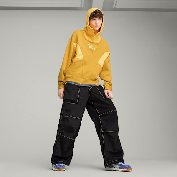 PUMA x KIDSUPER Progressive Hoodie Men, Archive Gold, extralarge