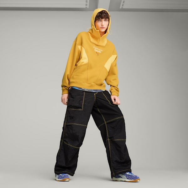 Sudadera PUMA x KIDSUPER Progressive para hombre, Archive Gold, extralarge