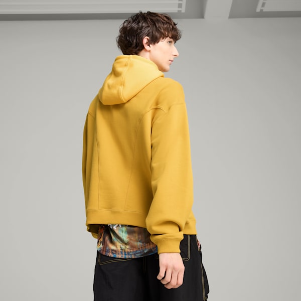 Sudadera PUMA x KIDSUPER Progressive para hombre, Archive Gold, extralarge