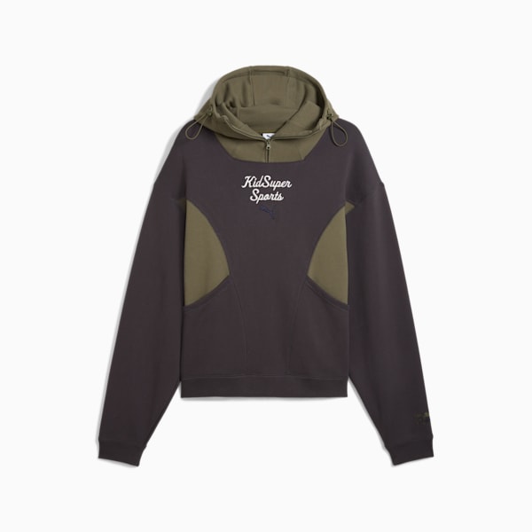PUMA x KIDSUPER Progressive Men's Oversized Hoodie, Dark Coal, extralarge-IND