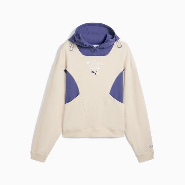 PUMA x KIDSUPER Progressive Men's Oversized Hoodie, Alpine Snow, extralarge-IND