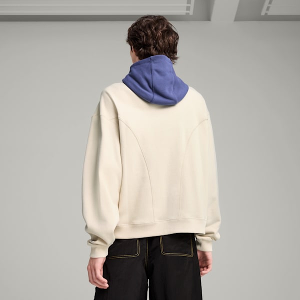 PUMA x KIDSUPER Progressive Men's Oversized Hoodie, Alpine Snow, extralarge-IND