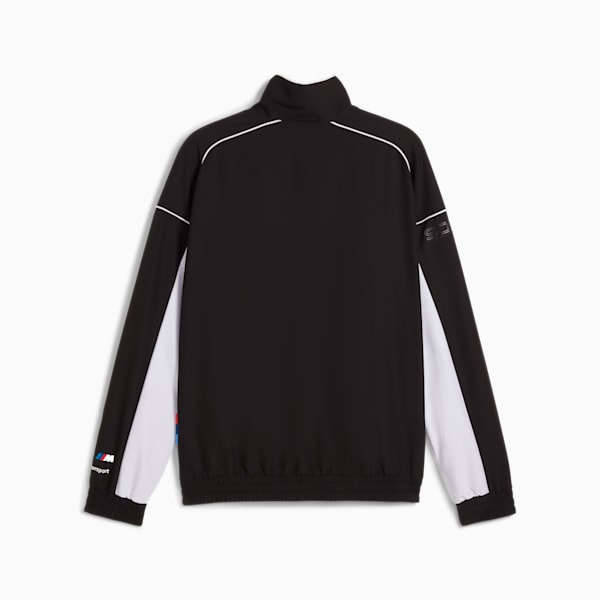 BMW M Motorsport SDS 2.0 Badge Men's Relaxed Fit Jacket, PUMA Black, extralarge-IND