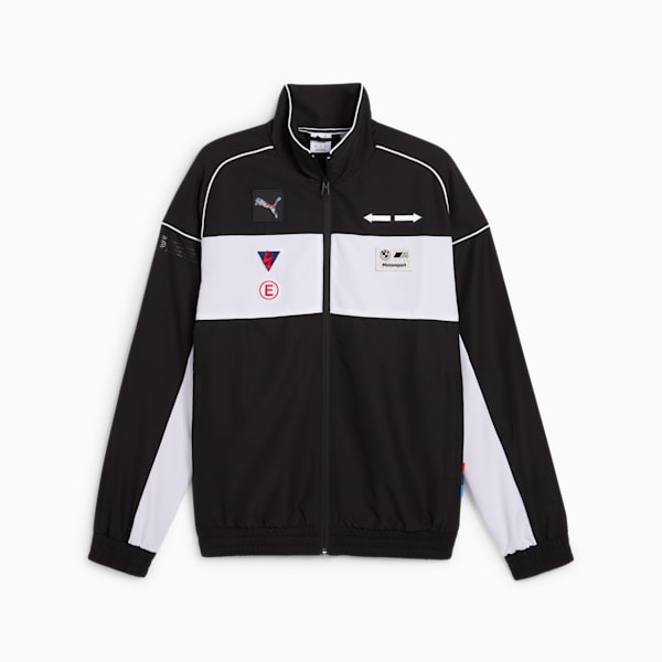 BMW M Motorsport SDS 2.0 Badge Men's Relaxed Fit Jacket, PUMA Black, extralarge-IND
