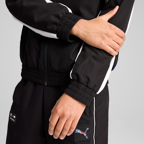 BMW M Motorsport SDS 2.0 Badge Men's Relaxed Fit Jacket, PUMA Black, extralarge-IND