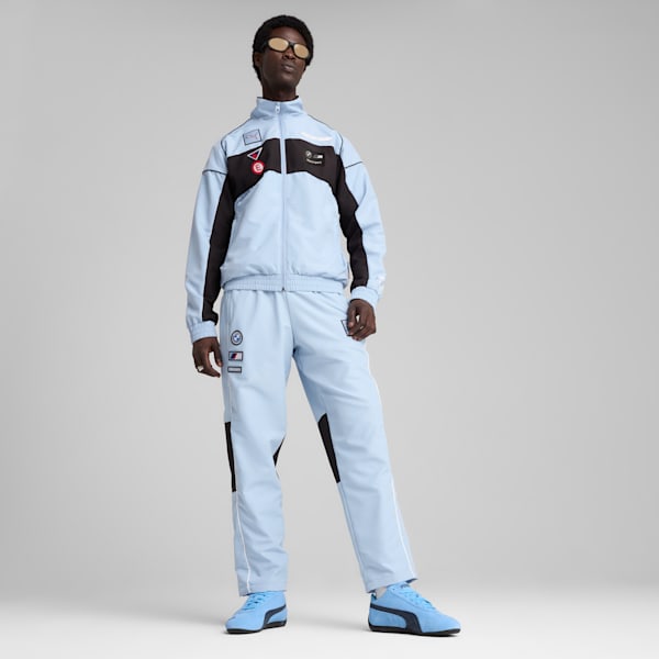 BMW M Motorsport SDS 2.0 Badge Men's Relaxed Fit Jacket, Blue Wash, extralarge-IND