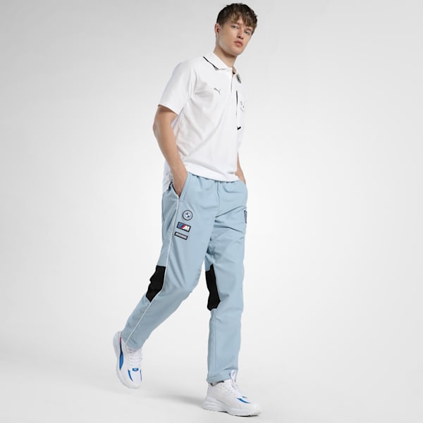BMW M Motorsport SDS 2.0 Badge Men's Relaxed Fit Pants, Blue Wash, extralarge-IND