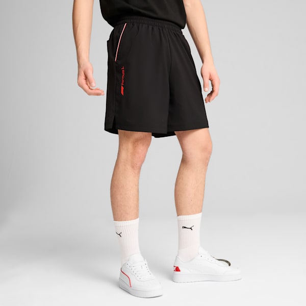 Shorts para hombre tejido F1® Essentials Plus, PUMA Black, extralarge