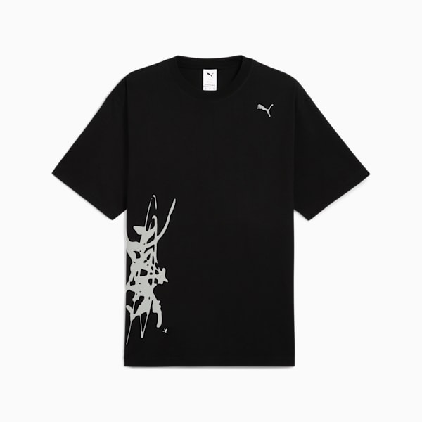 PUMA x NACHO Men's Relaxed Fit Tee, PUMA Black, extralarge-IND