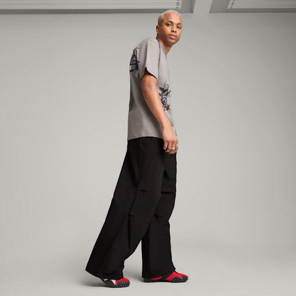 PUMA x NACHO Men's Relaxed Fit Tee, Concrete Gray, extralarge-IND