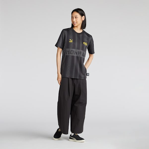 ユニセックス PUMA x モンスターハンター フットボール 半袖 Tシャツ, PUMA Black, extralarge-JPN