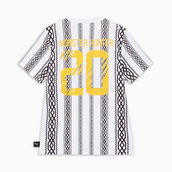 ユニセックス PUMA x モンスターハンター フットボール 半袖 Tシャツ, PUMA White, extralarge-JPN