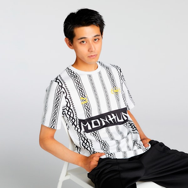 ユニセックス PUMA x モンスターハンター フットボール 半袖 Tシャツ, PUMA White, extralarge-JPN