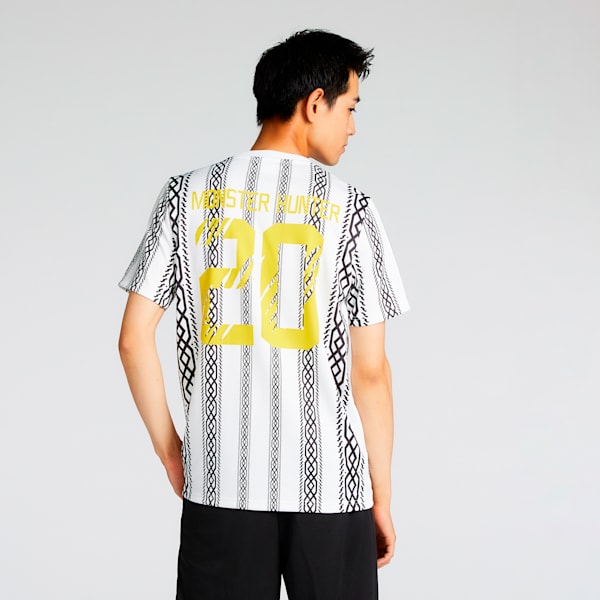ユニセックス PUMA x モンスターハンター フットボール 半袖 Tシャツ, PUMA White, extralarge-JPN