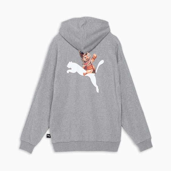 ユニセックス PUMA x モンスターハンター フーディー 2, Medium Gray Heather, extralarge-JPN