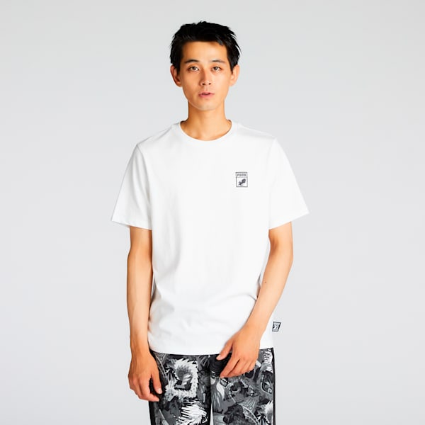 ユニセックス PUMA x モンスターハンター 半袖 Tシャツ 2, PUMA White, extralarge-JPN